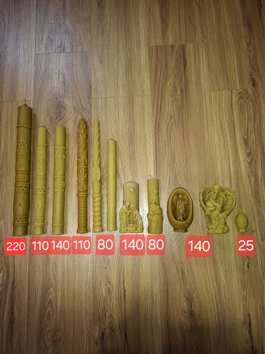 Восков і свічки власного виробництва