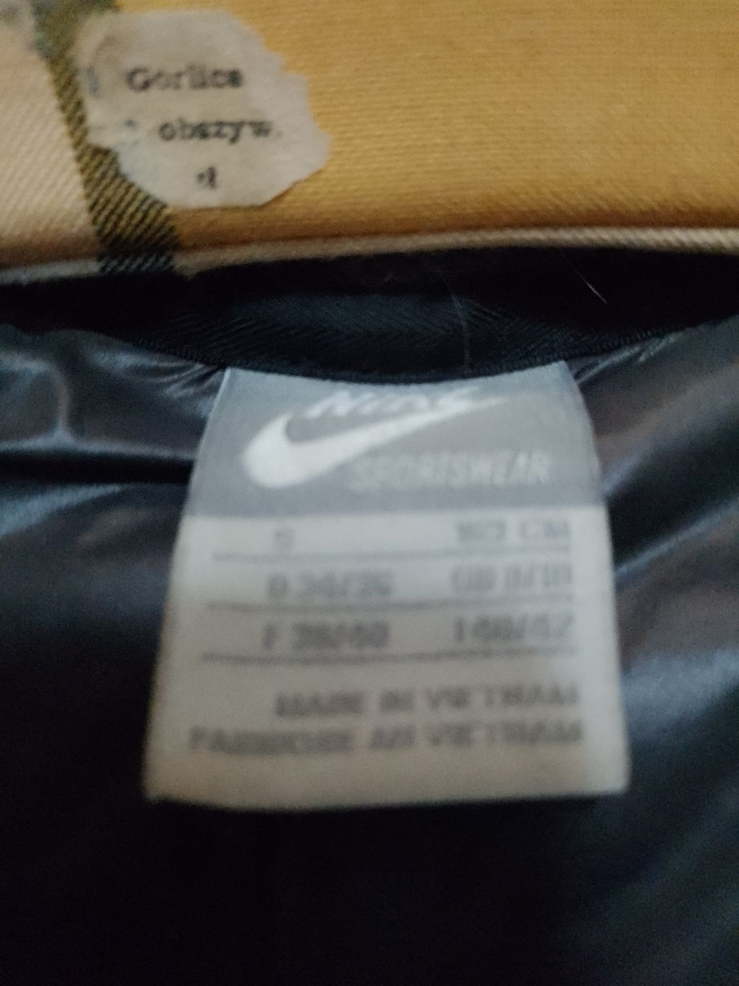 Kurtka zimowa nike s,m