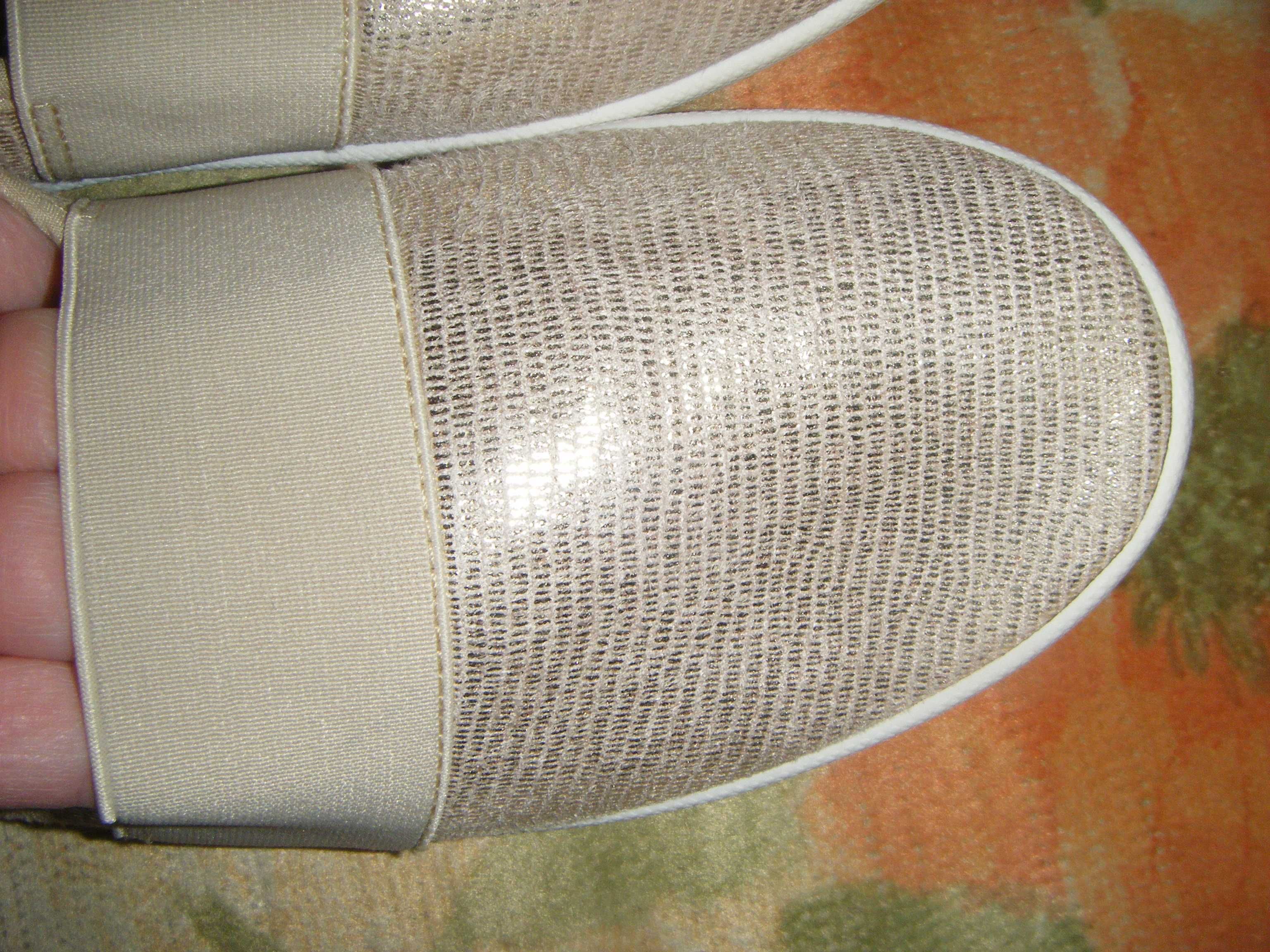 Комфортные слипоны, размер 39 - 25 см