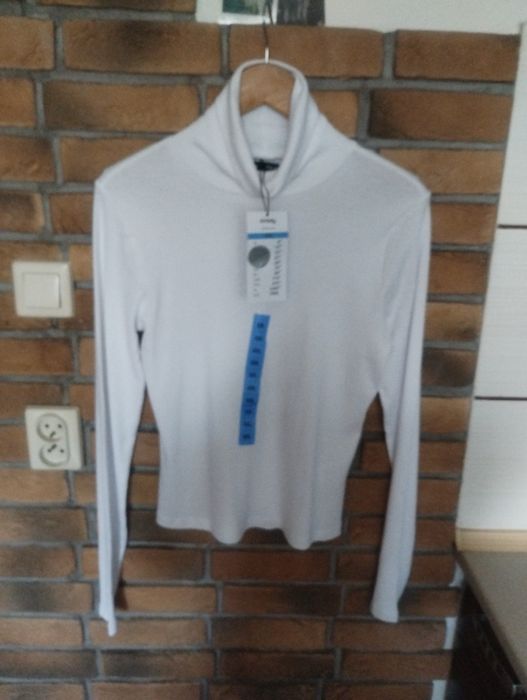 Golf damski prążki uniwersalny Sinsay