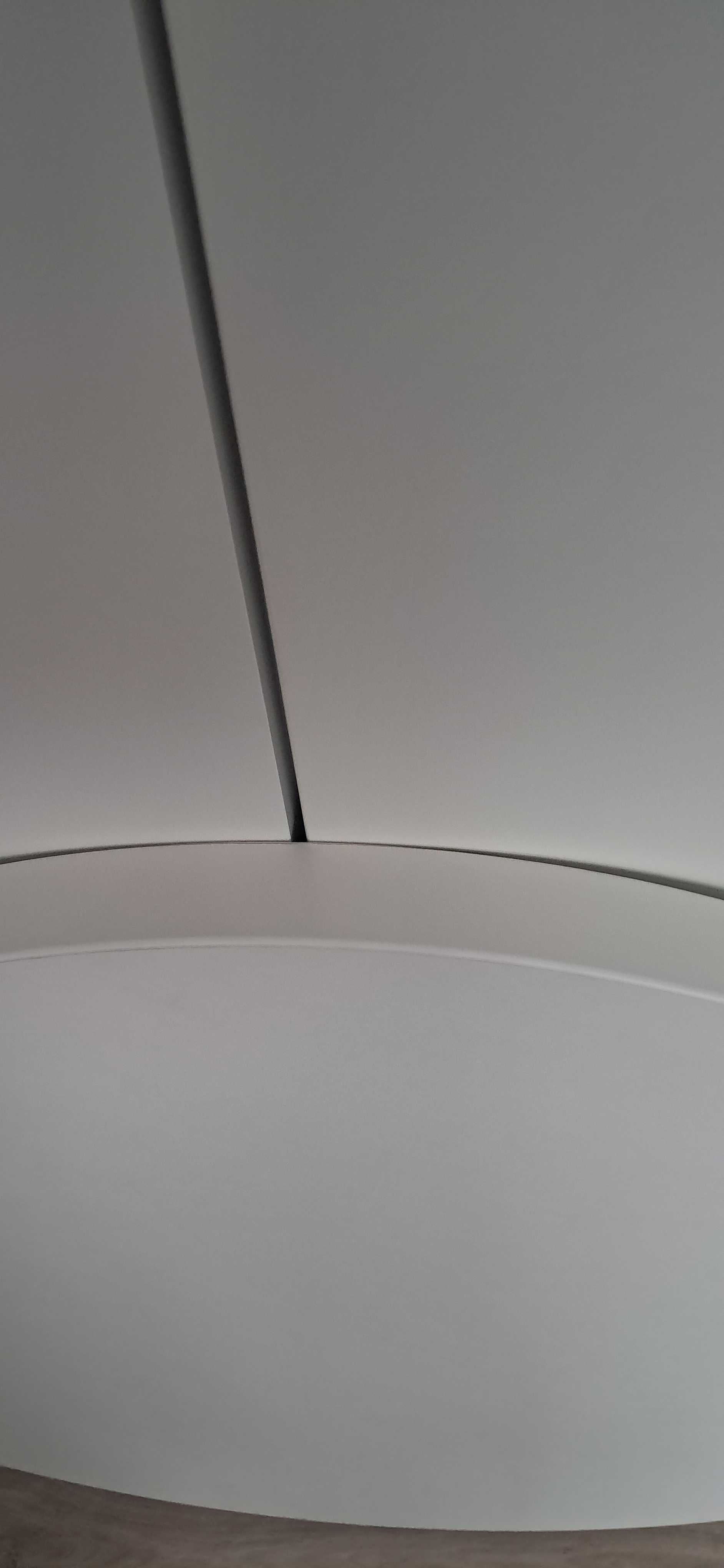 Blat laminowy biały fi 70 cm