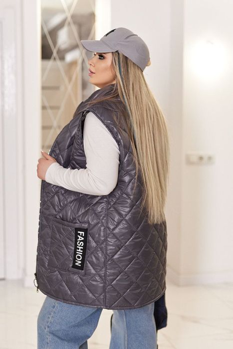 Новинка удлинённая жилетка батал 50 - 64