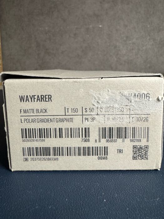 Смарт-окуляри Ray-Ban Meta Wayfarer Matte Black/Graphite RW4008/RW4006