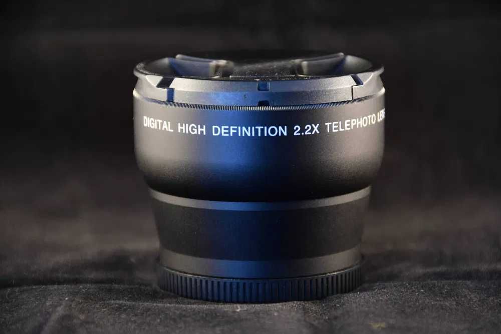 Lente ampliadora de alta definição, 2,2, para acolpar a lentes de 58mm