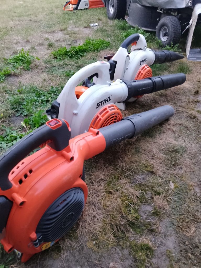 Dmuchawy spalinowe Stihl i Husqvarna