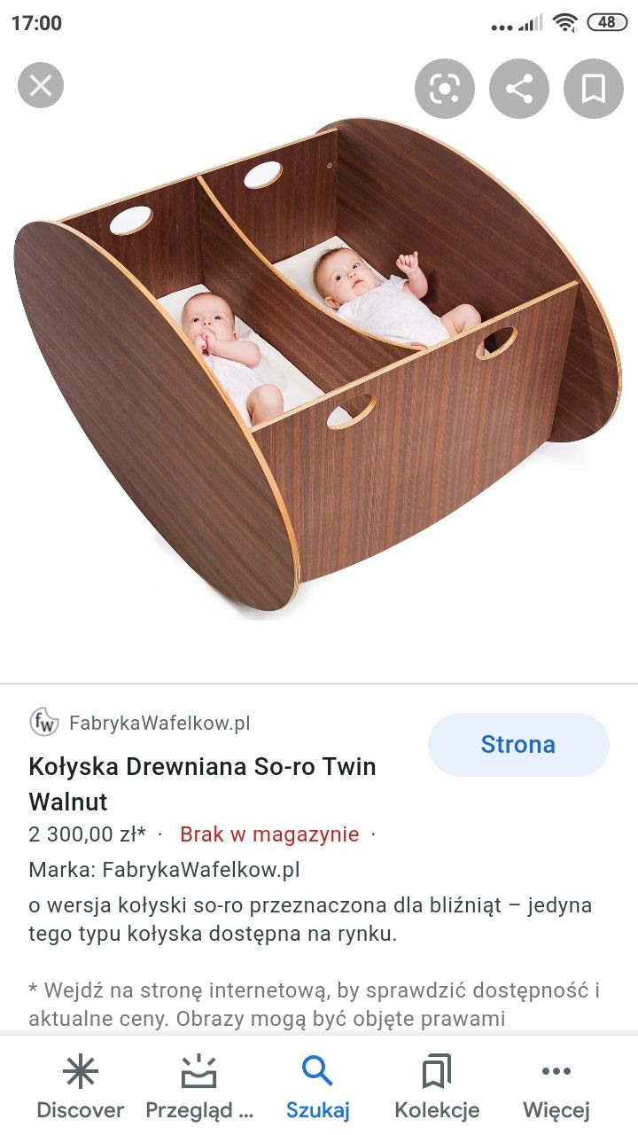 Kołyska dla bliźniąt, so-ro twin