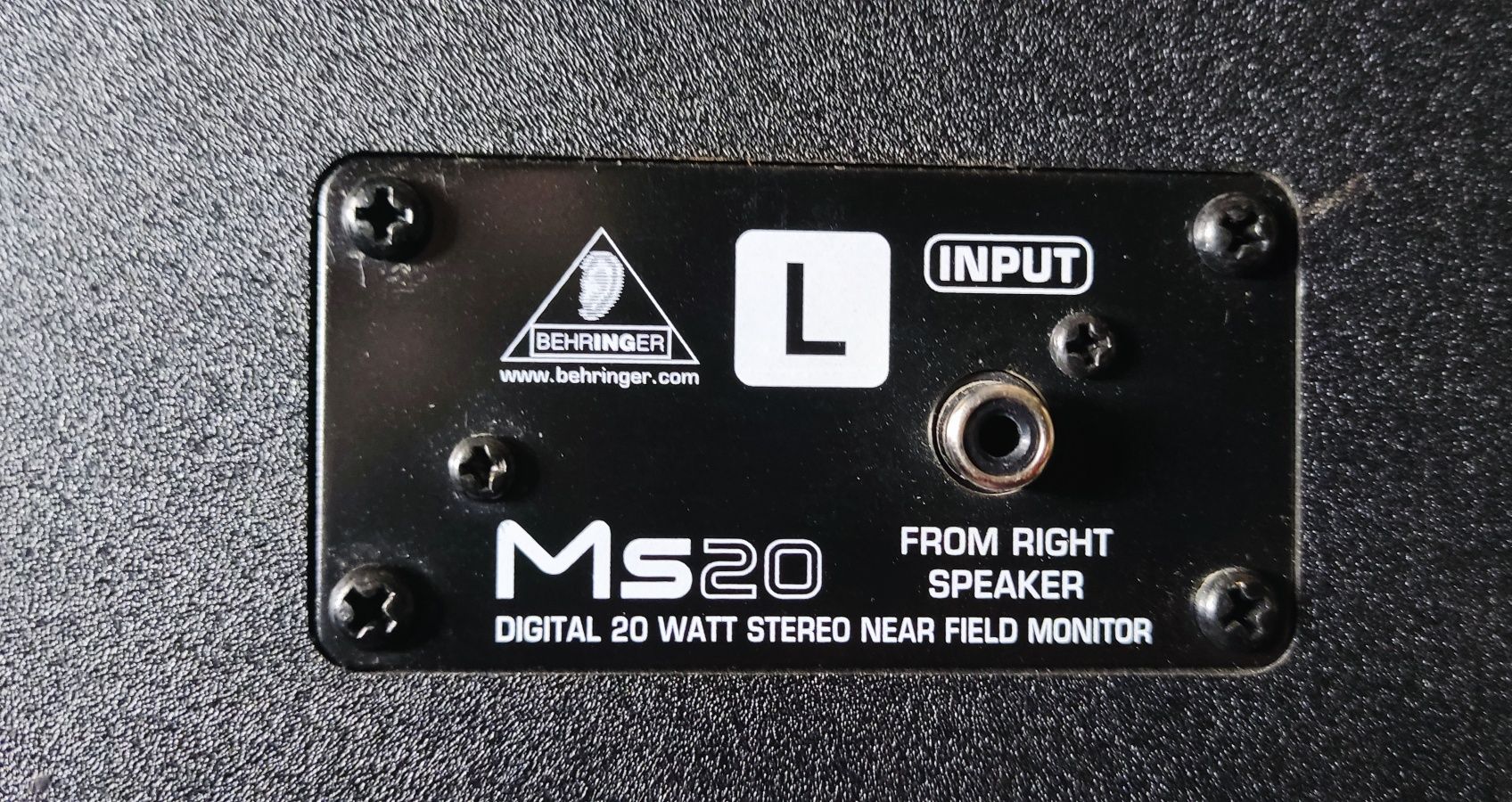 Colunas Activas MS-20 Behringer Como Novas!