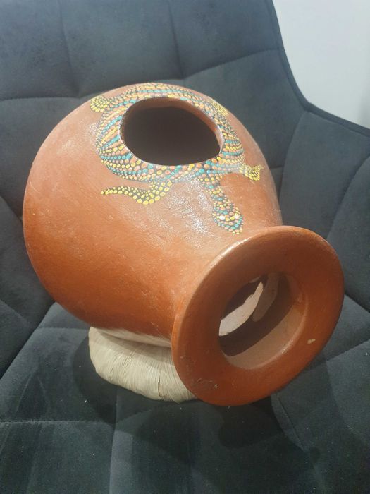 instrument muzyczny udu duże oryginalne gliniane