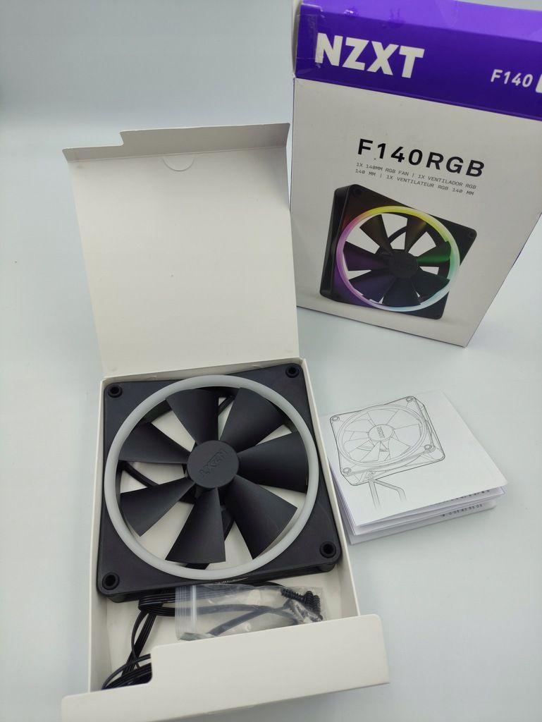 Wentylator NZXT 140 x 140 mm NZXT F140 RGB CORE pwm 2000 2x140mm