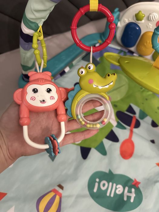 Розвиваючий музичний килимок дитячий