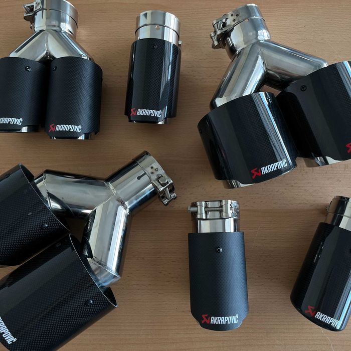 ІДЕАЛЬНИЙ ЗВУК‼️ Насадки на глушник акраповіч, акрапович на машину