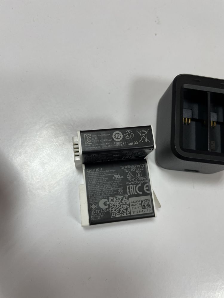 Зарядний пристрій GoPro Dual Battery Charger + 2шт акумулятора Enduro