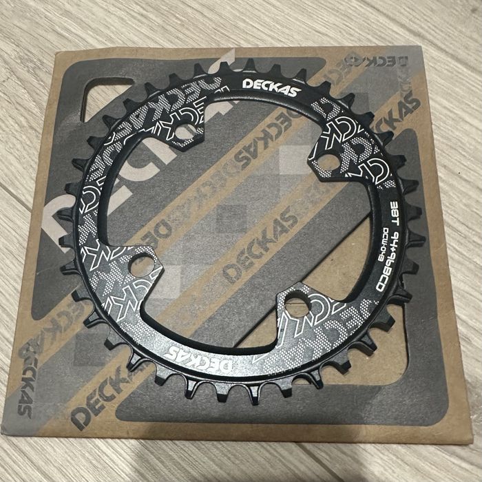 Zębatka tarcza blat korby 38t NARROW WIDE 96 BCD Decas