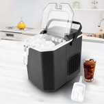 Kostkarka do lodu 12kg/24h Kitchencook CUBEO BLACK