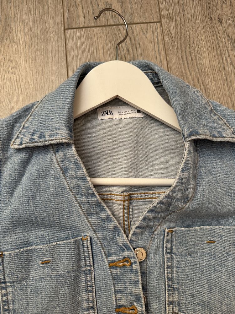 Джинсовий сарафан Zara s