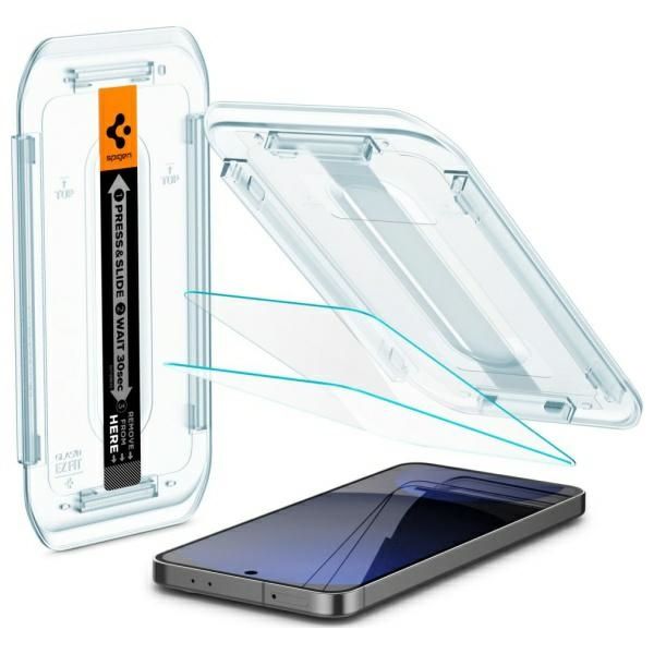Spigen Glas.TR Sam S24 FE S721 / A56 5G  "EZ FIT" 2 szt. clear szkło