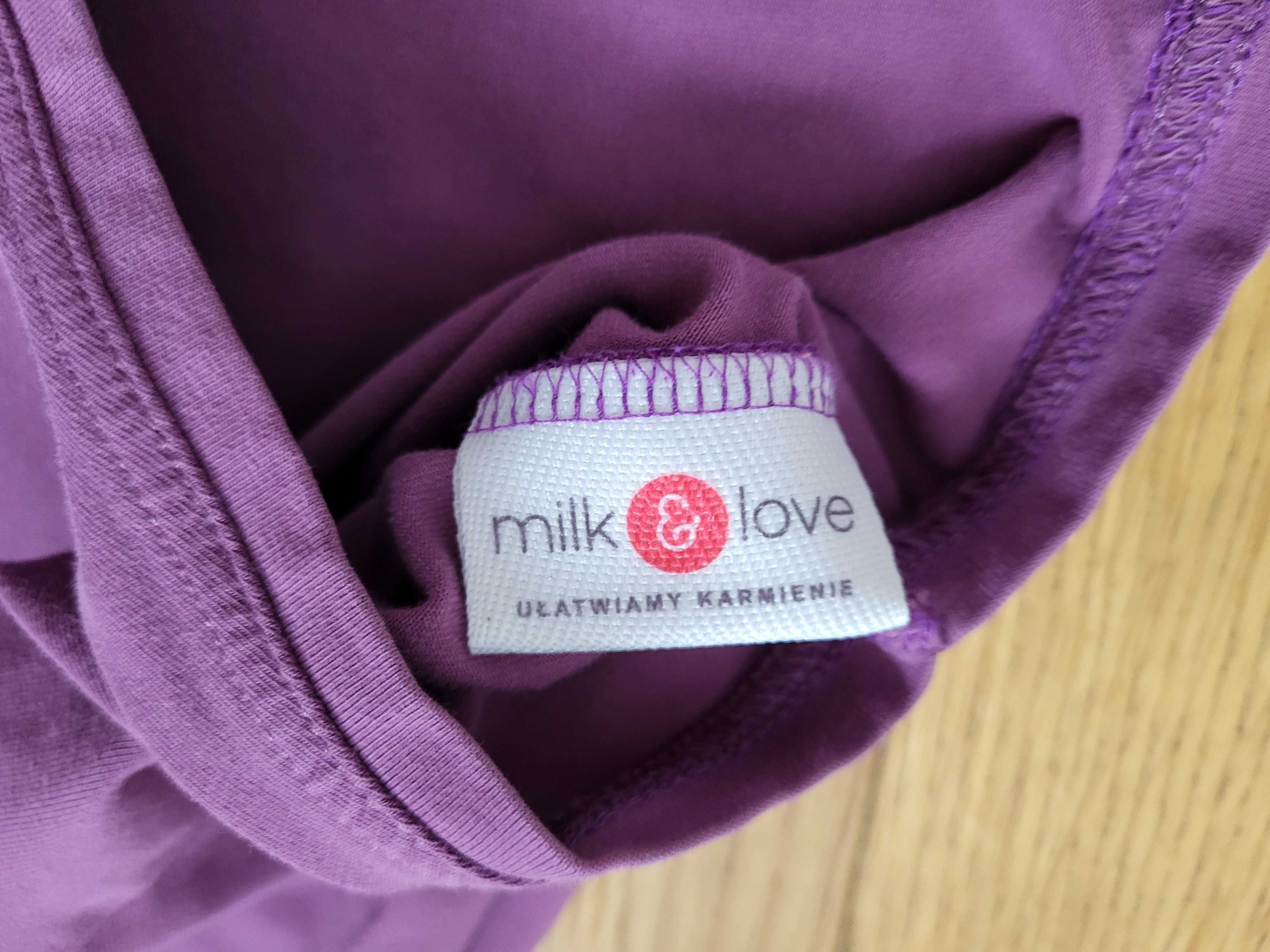 Bluzka ciążowa i do karmienia Milk&Love