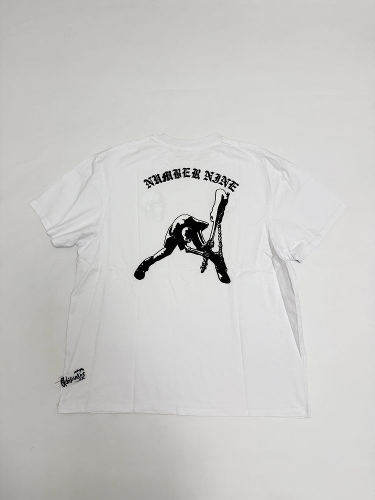 футболка Number Nine Double Skull tee M L