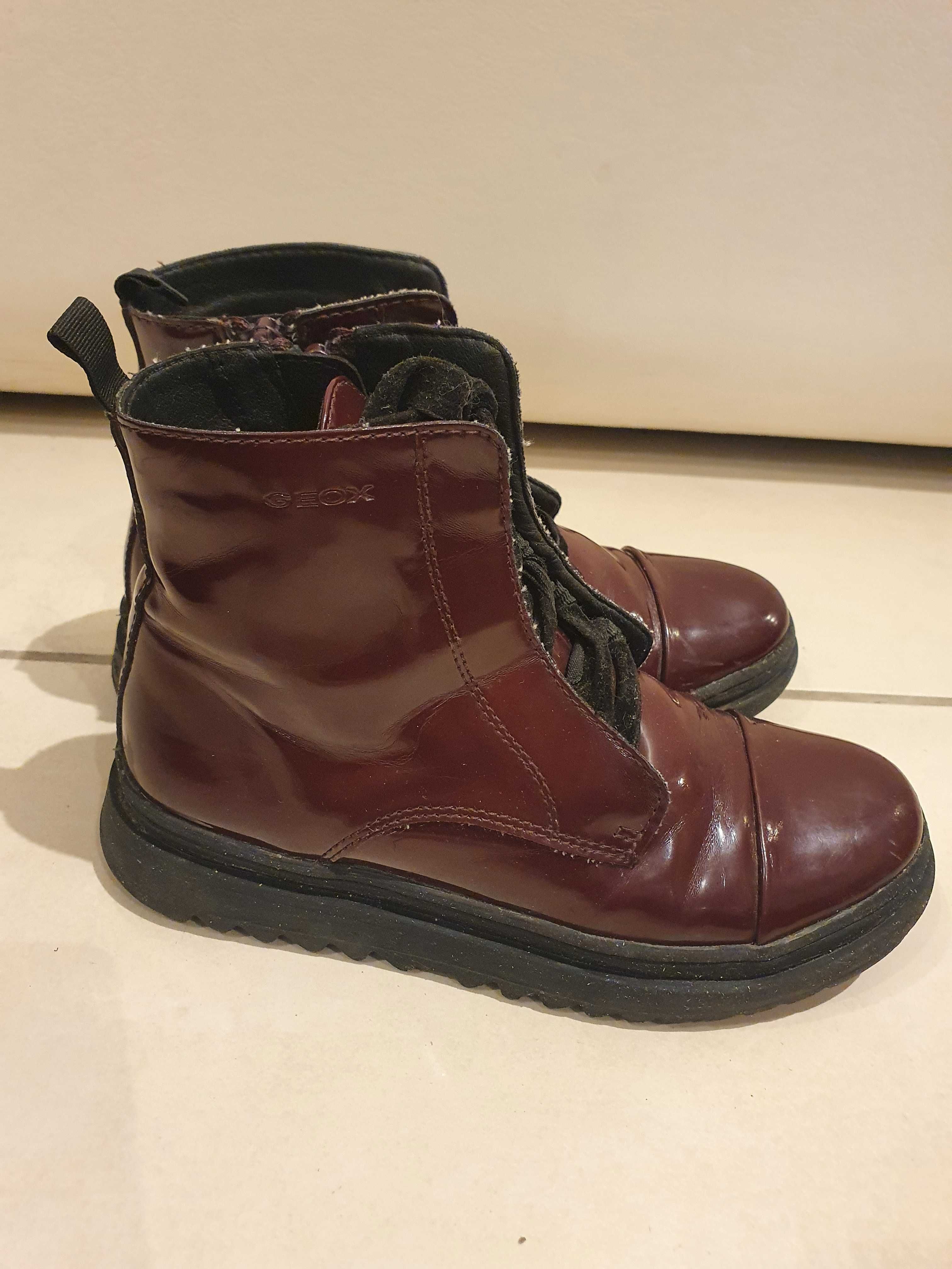 Buty Geox r.31, skóra lakierowana