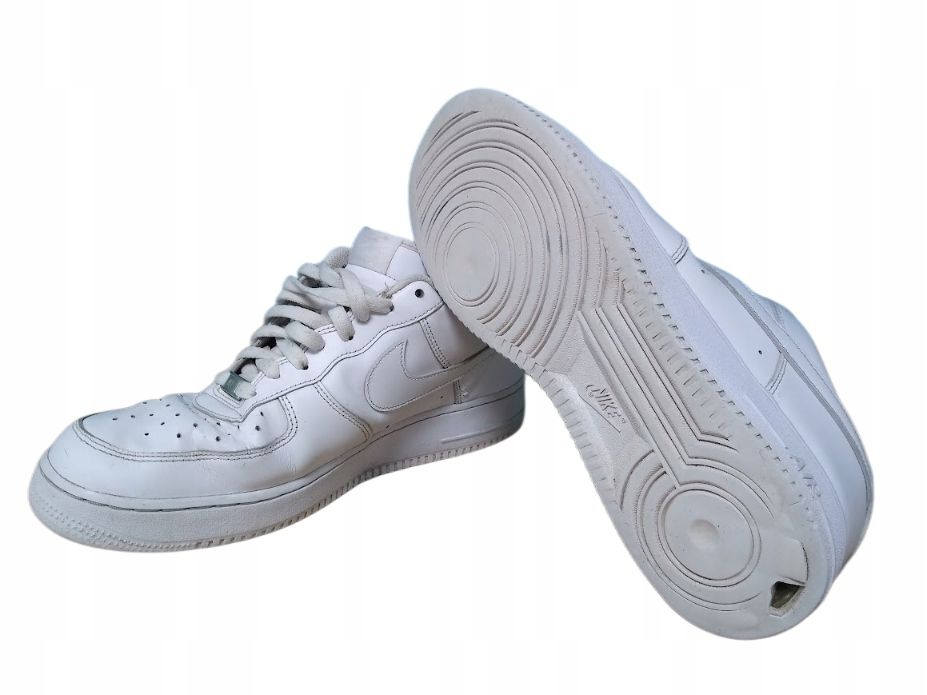 Nike 46 Buty Męskie Air Force 1 '07  Sneakersy Białe T109