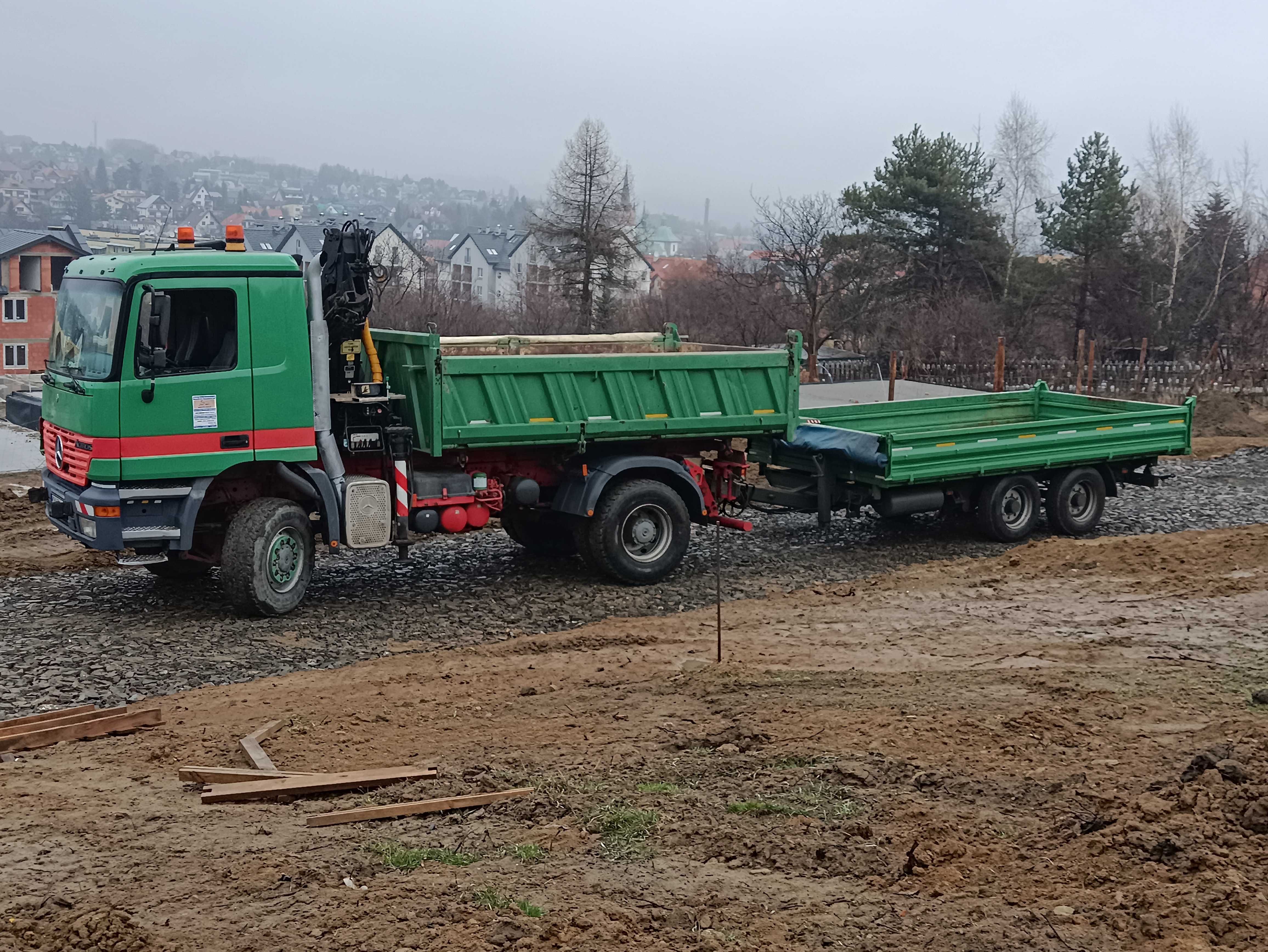 Mercedes-Benz Actros 1843 4x4 HDS Hiab