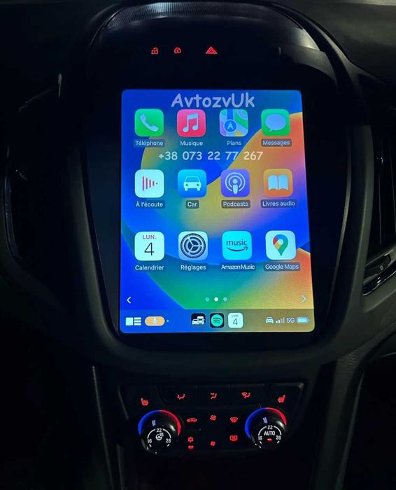 Магнитола ZAFIRA Opel Зафира Опель Tesla GPS USB TV CarPlay Android 14