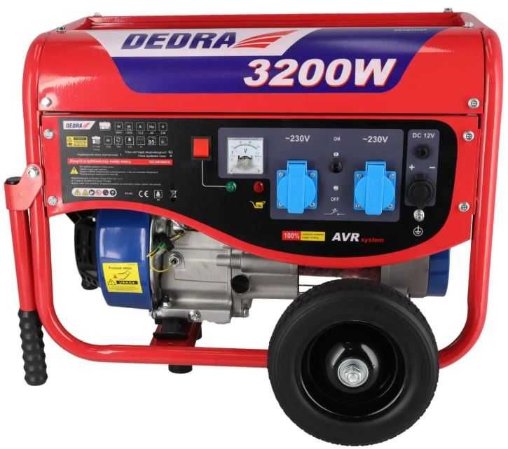 DEDRA Agregat prądotwórczy 3,2 kW, DEGB3600K