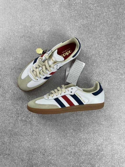 Sporty & Rich x Adidas Samba OG Olympic кросовки унісекс Оригінал