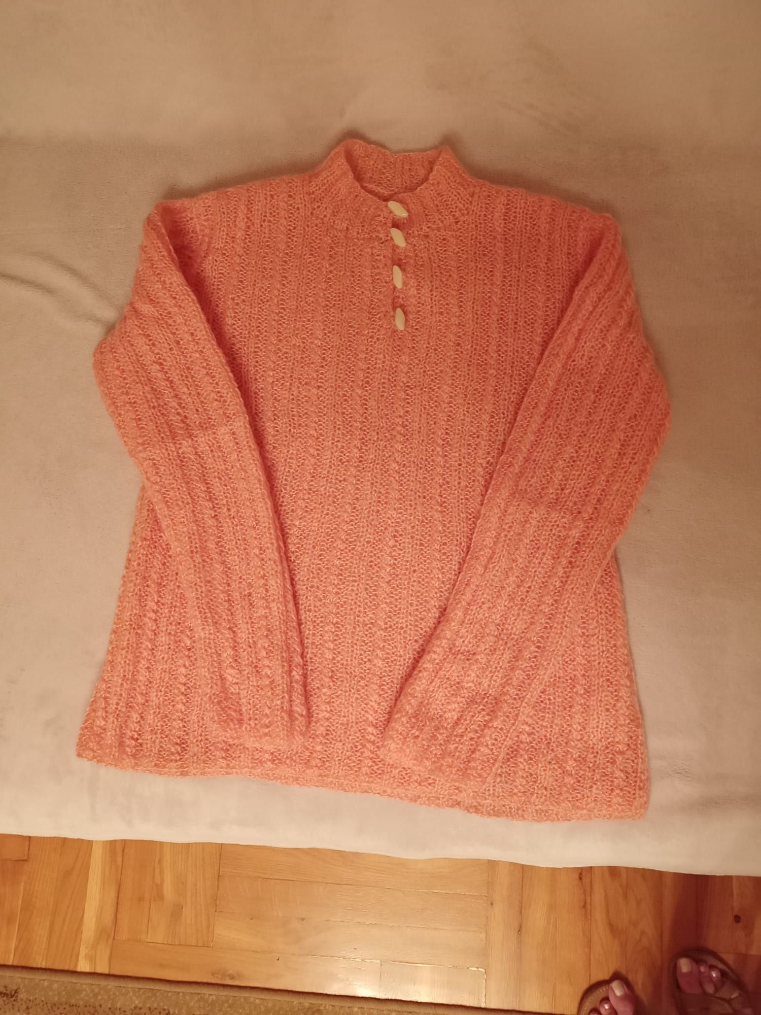 Ciepły damski sweter stan idealny rozmiar L/XL