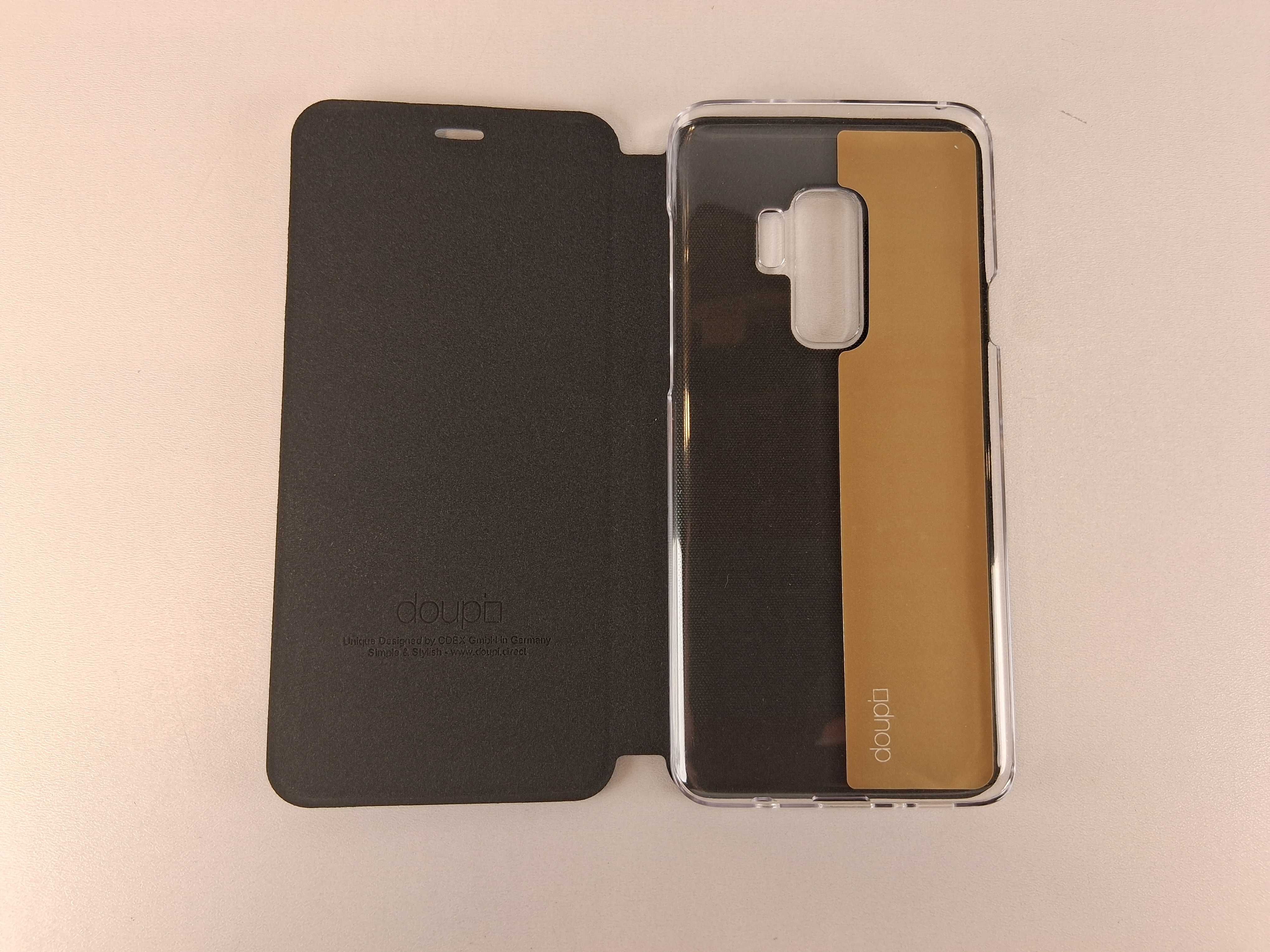 Y159 Etui Z Klapką CoupD Samsung Galaxy S9 Plus Czarny