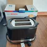 Compact toaster Czarny bosch  TAT7403