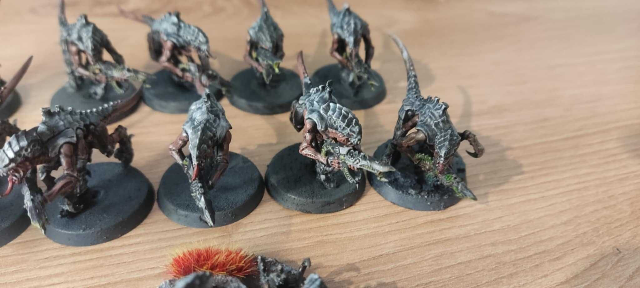 10x Termagaunt + Ripperswarm – Tyranids – pomalowane