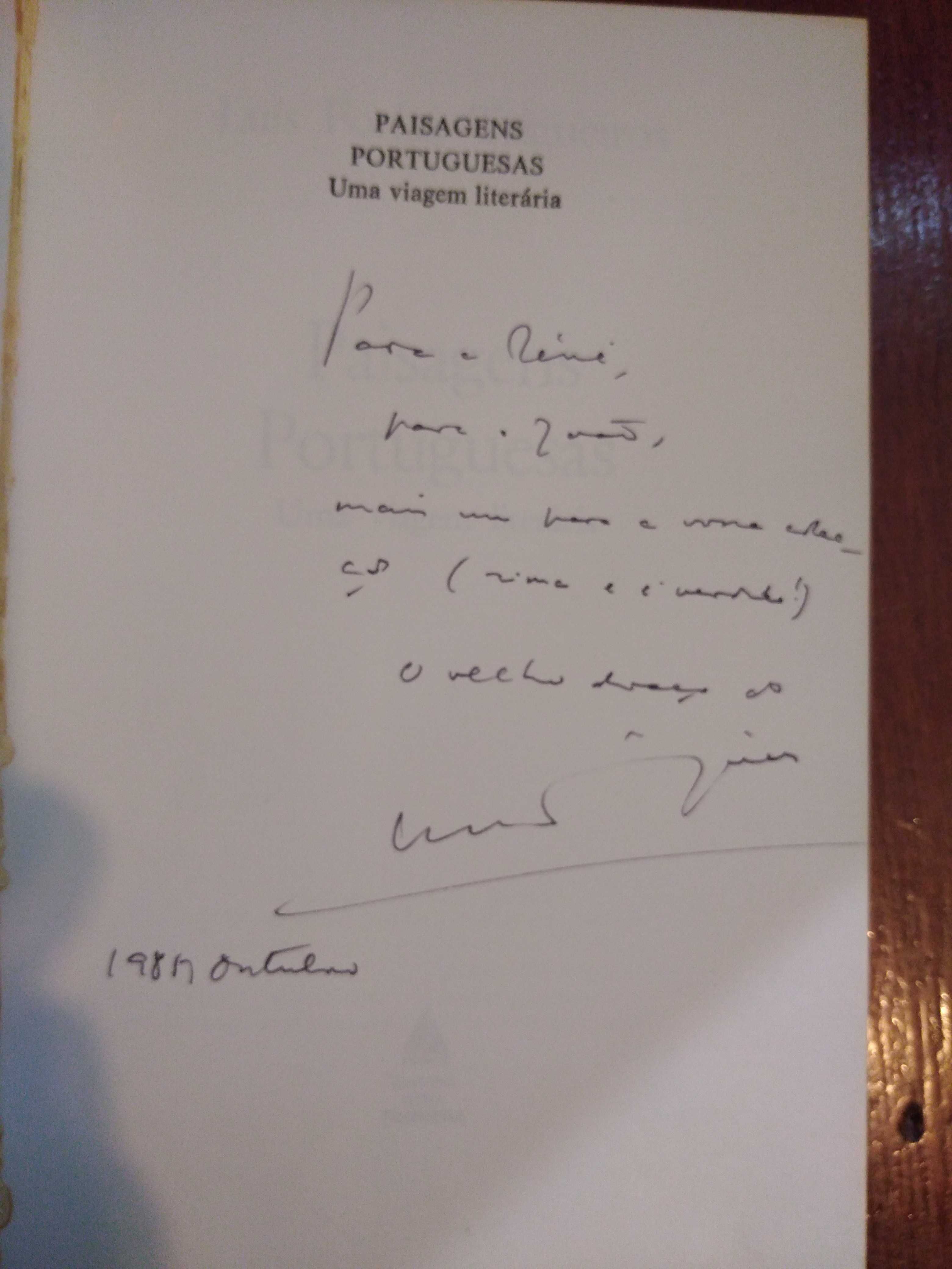 Luís Forjaz Trigueiros - Paisagens portuguesas [autografado]