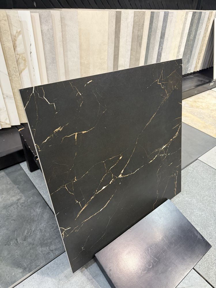 Płytki Gres Szkl. 59,8 X 59,8 CARRASTONE BLACK mat 60 X 60 C.PARADYŻ