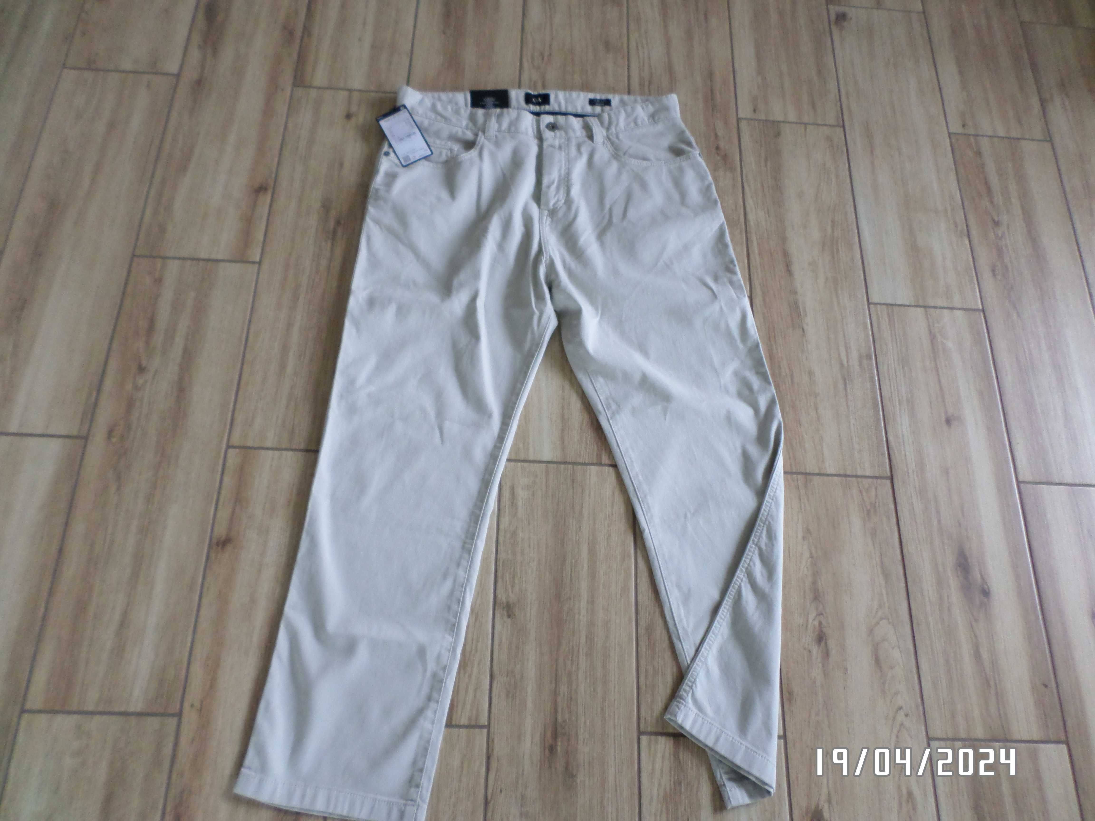 firmowe spodnie męskie -C&A-rozmiar-36/30-nowe-XL/XXL