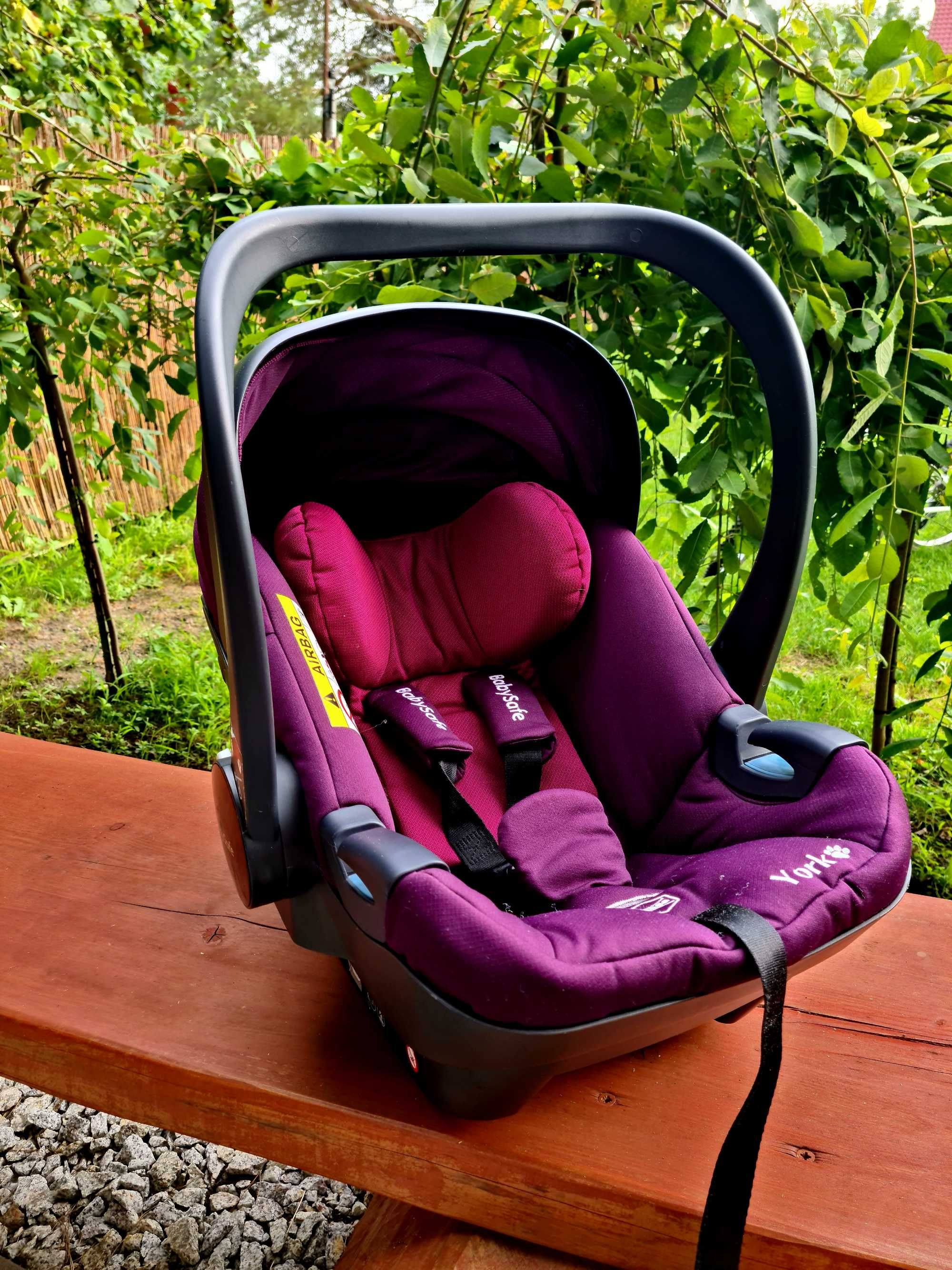 Fotelik samochodowy * BabySafe * YORK i-Size Fix, 0-13 kg,