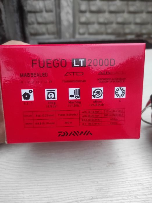 Катушка Daiwa Fuego 17 2000D