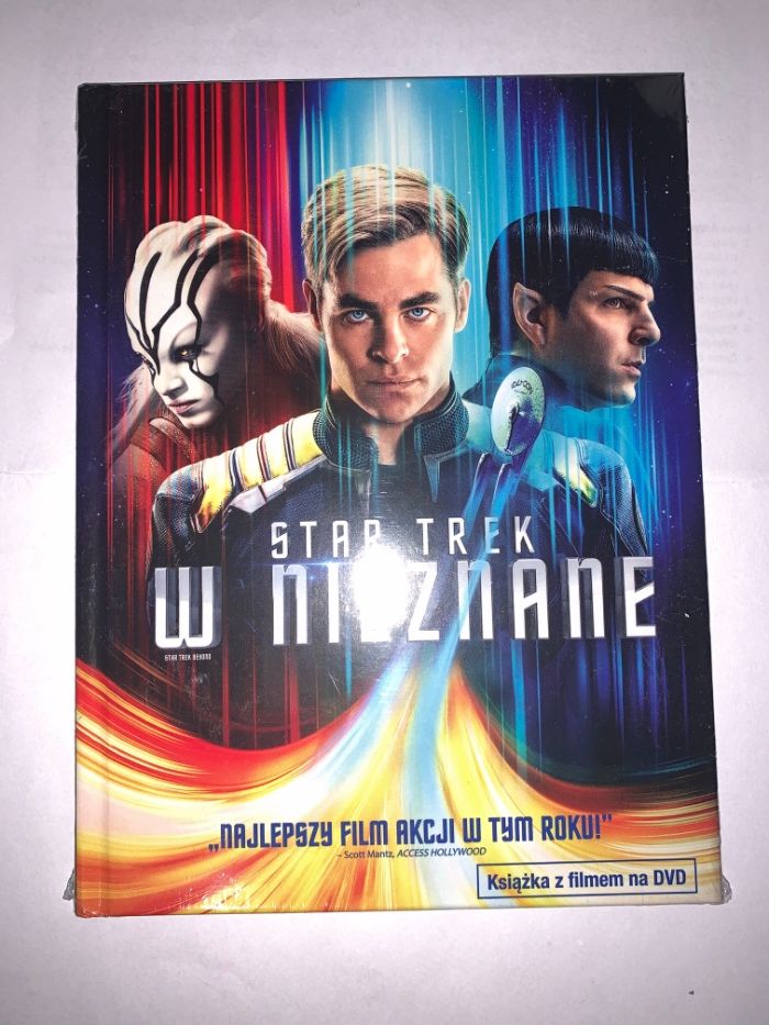 Film STAR TREK W NIEZNANE książka + DVD na prezent