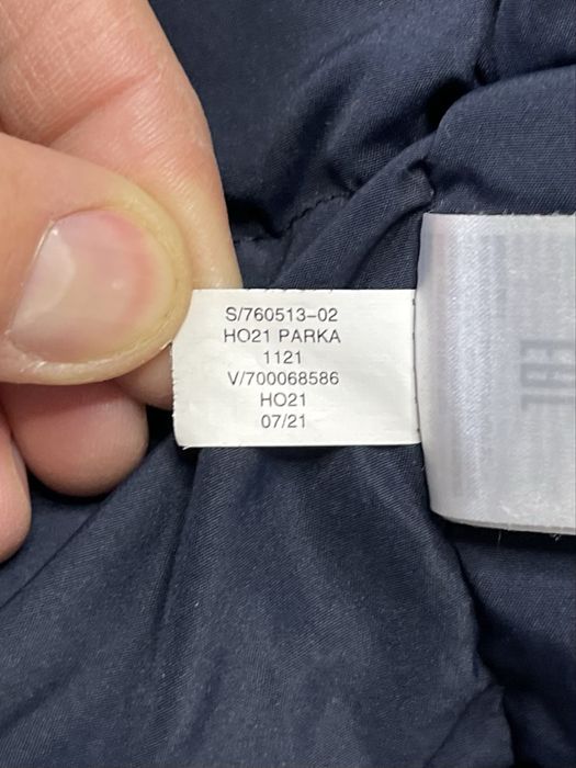 GAP куртка парка L размер зимняя синяя оригинал