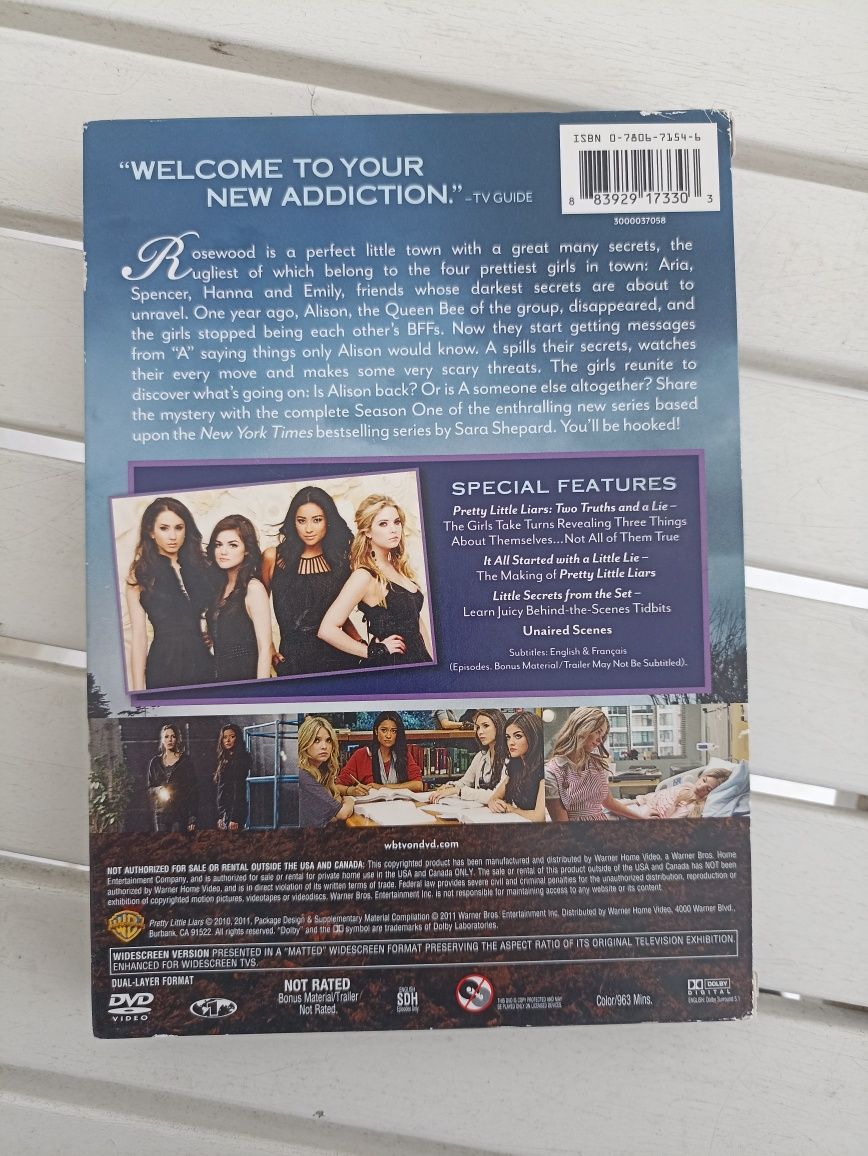 DVD Pretty Little Liars - Primeira Temporada