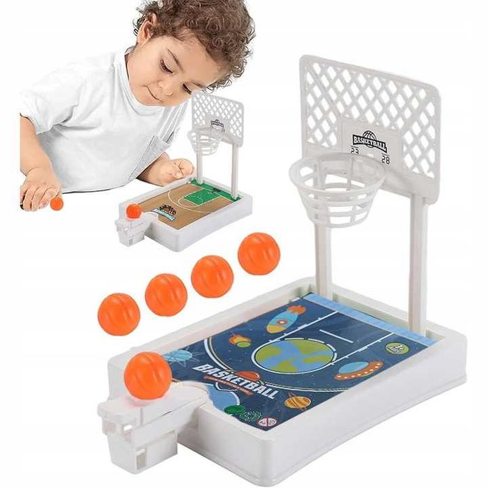 Mini koszykówka biurkowa gra zręcznościowa antystresowa do biura, domu