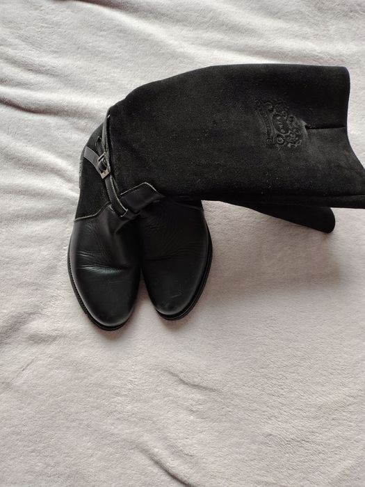 Жіночі чоботи чобітки теплі високі 39 розмір