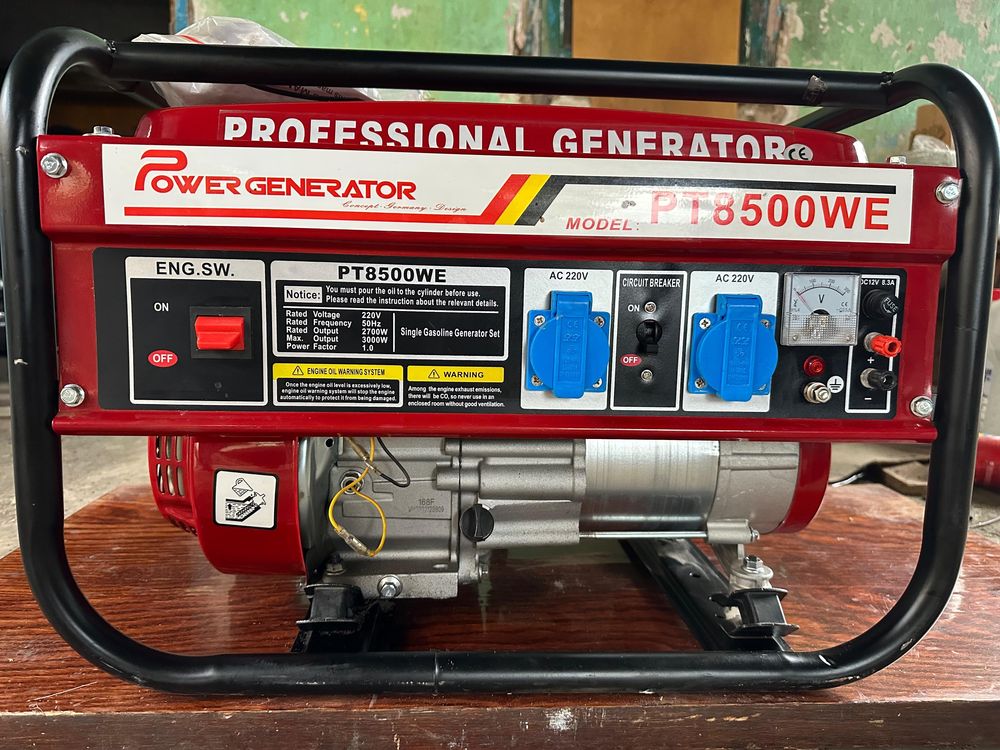 Генератор Professional generator PT8500WE