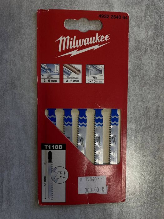 Milwaukee (Мілвокі/Мілокі) біти, тримачі, маркери, полотна, рукавиці