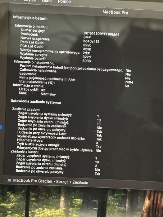Appel Macbook Pro 15  2019 i9 2.4GHz 32GB 512 GB
