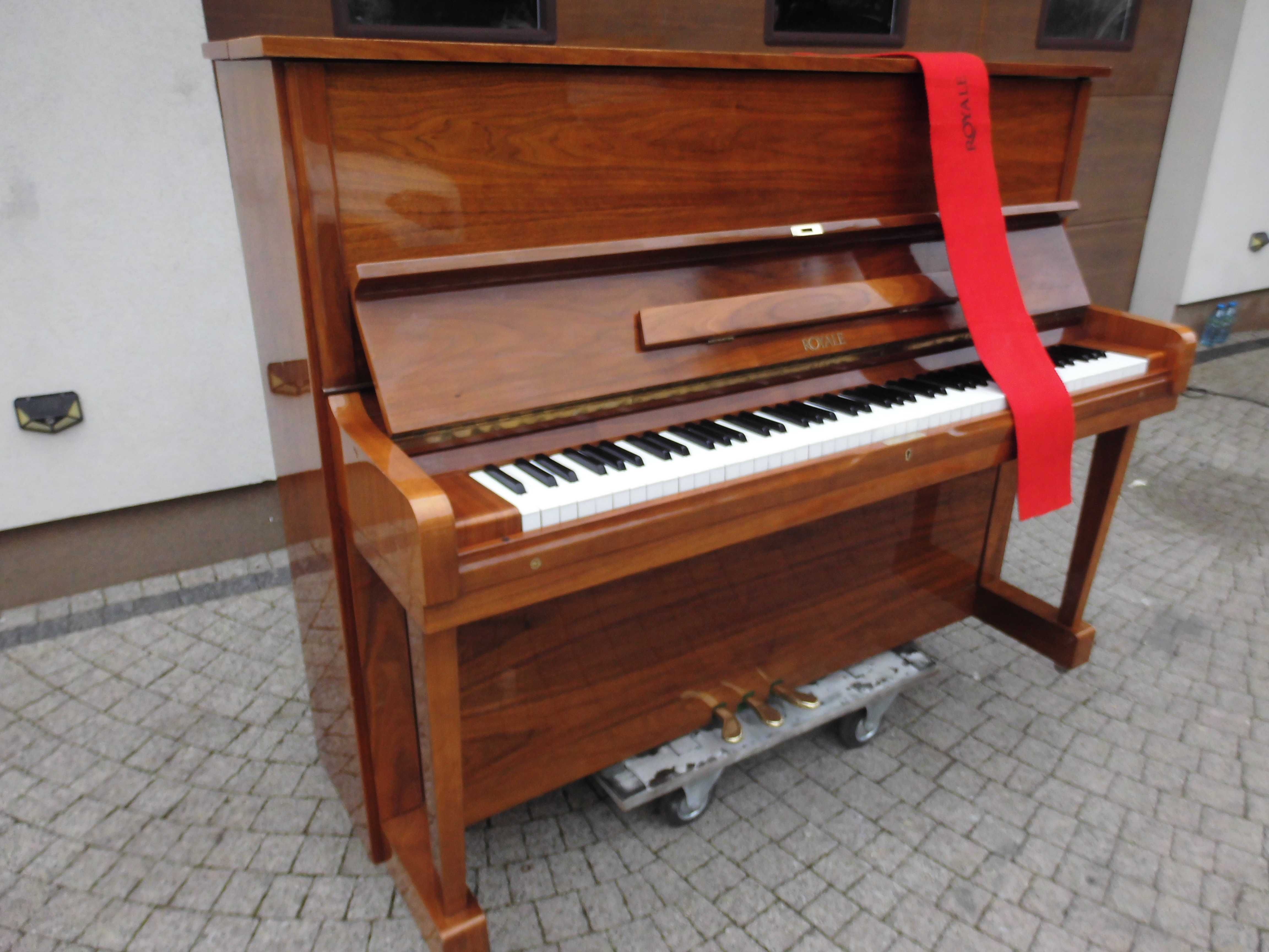 Pianino wysokie 2001r Korea Royale RS121 oryginal na gotowo transport