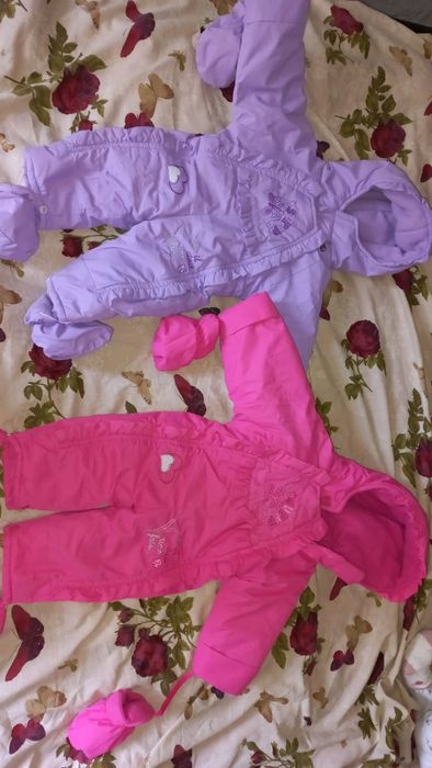 Комбінезон для дівчинки дівчаток демісезонні, осінні в гарному стані Д