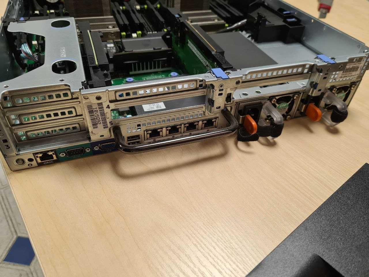 Dell r730xd 16sff 24 ядер 2*2670v3 64gb ddr4