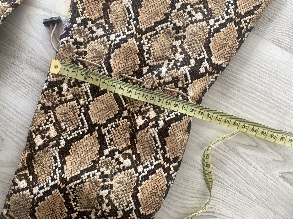 Kozaki sexi za kolano  mega dlugie do uda wąż pantera hit viral