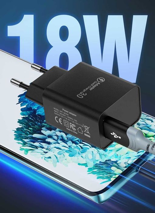 Za pół ceny! | Uniwersalna ładowarka QC 3.0 | HNT-QC530 | Quick Charge